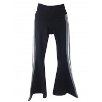 CALÇA TRINYS FLARE - BLACK/GRAY BLEND/WHITE